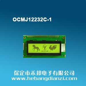 OCMJ12232C-1 黄绿屏5V