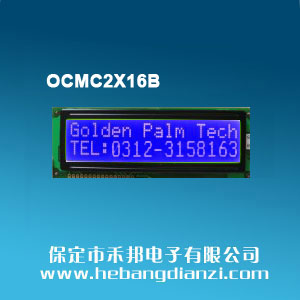 OCMC2X16B 蓝屏5V