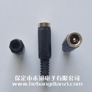 焊线DC单孔电源座 内径2.5