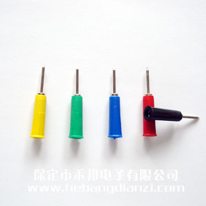 针形插头-红,黑,黄,绿,蓝