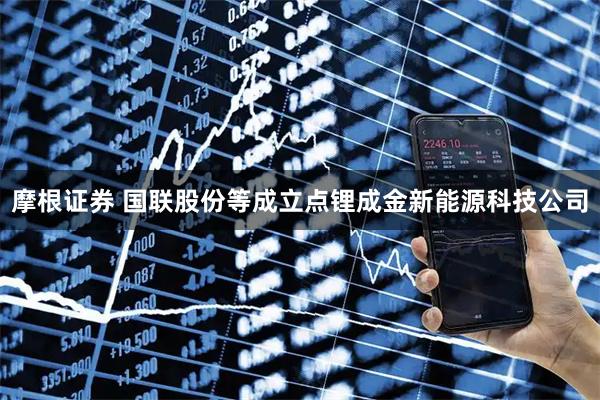 摩根证券 国联股份等成立点锂成金新能源科技公司