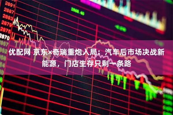优配网 京东×奇瑞重炮入局：汽车后市场决战新能源，门店生存只剩一条路